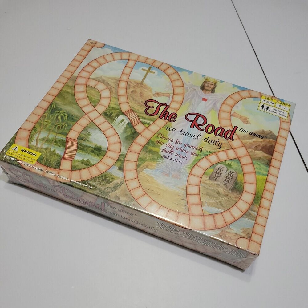 Christian Board Game The Road We Travel Daily Present Gift Joshua 24 Holy Spirit